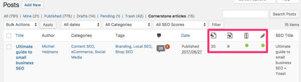 yoast seo 5.0 text link counter