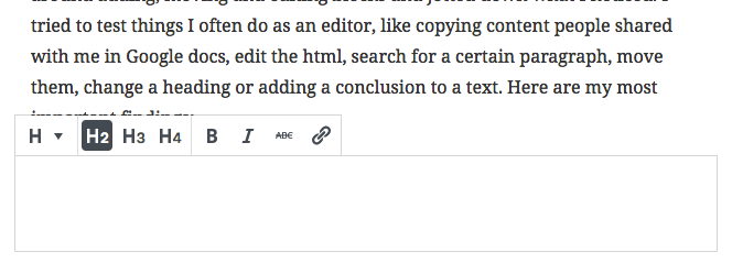 add heading in gutenberg