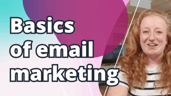 an example of a thumbnail showing a Yoast video about the basics of email marketing